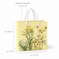 Preview: „Geschenktasche ›Frühlingsblüten – Für Dich‹“