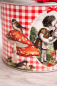 Preview: Young Love – Romantischer Porzellanbecher im Vintage-Design mit Geschenkdose
