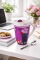 Preview: Latte Macchiato Tasse „Buon Giorno“ – Porzellanbecher im Geschenkdesign