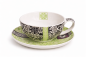 Preview: Teetasse mit Unterteller aus Tea for One Porzellan Teeset