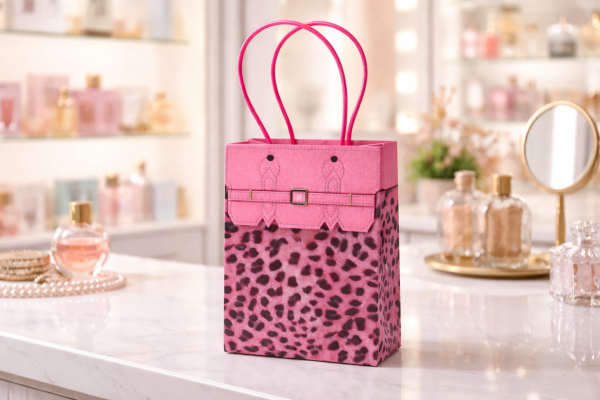 Geschenktasche „Pink Leopard“ – Liebevoll verpackt & stilvoll verschenkt