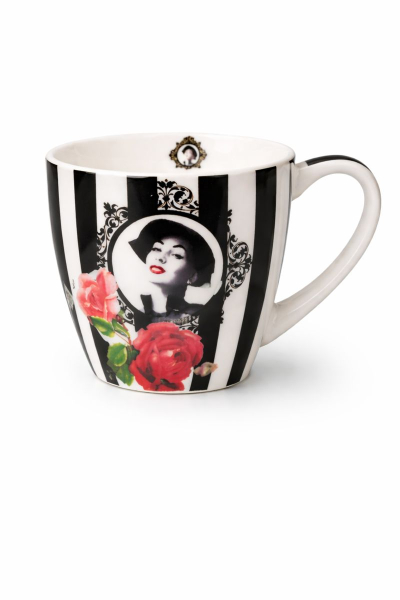 „Porzellantasse Cinema Diva – Glamour im Geschenkformat“